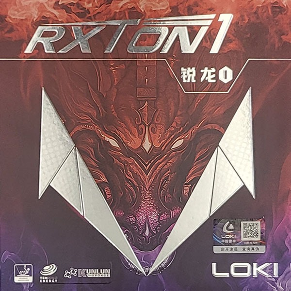 로키 록스톤1 탁구러버 (LOKI RXTON 1) 왕하오 러버